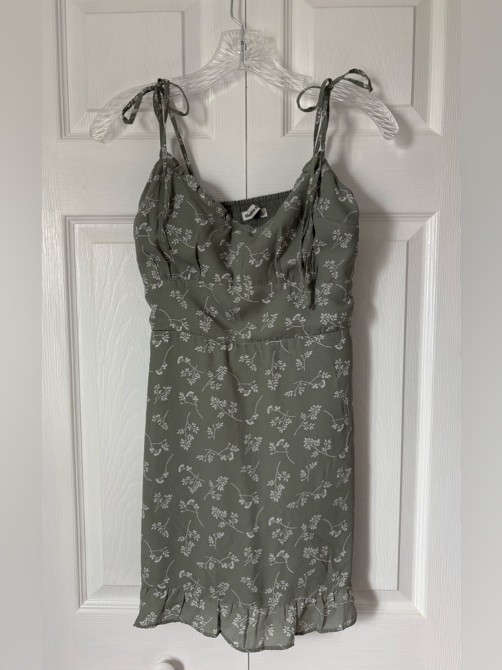 Abercrombie & Fitch Tie Strap Mini Dress
